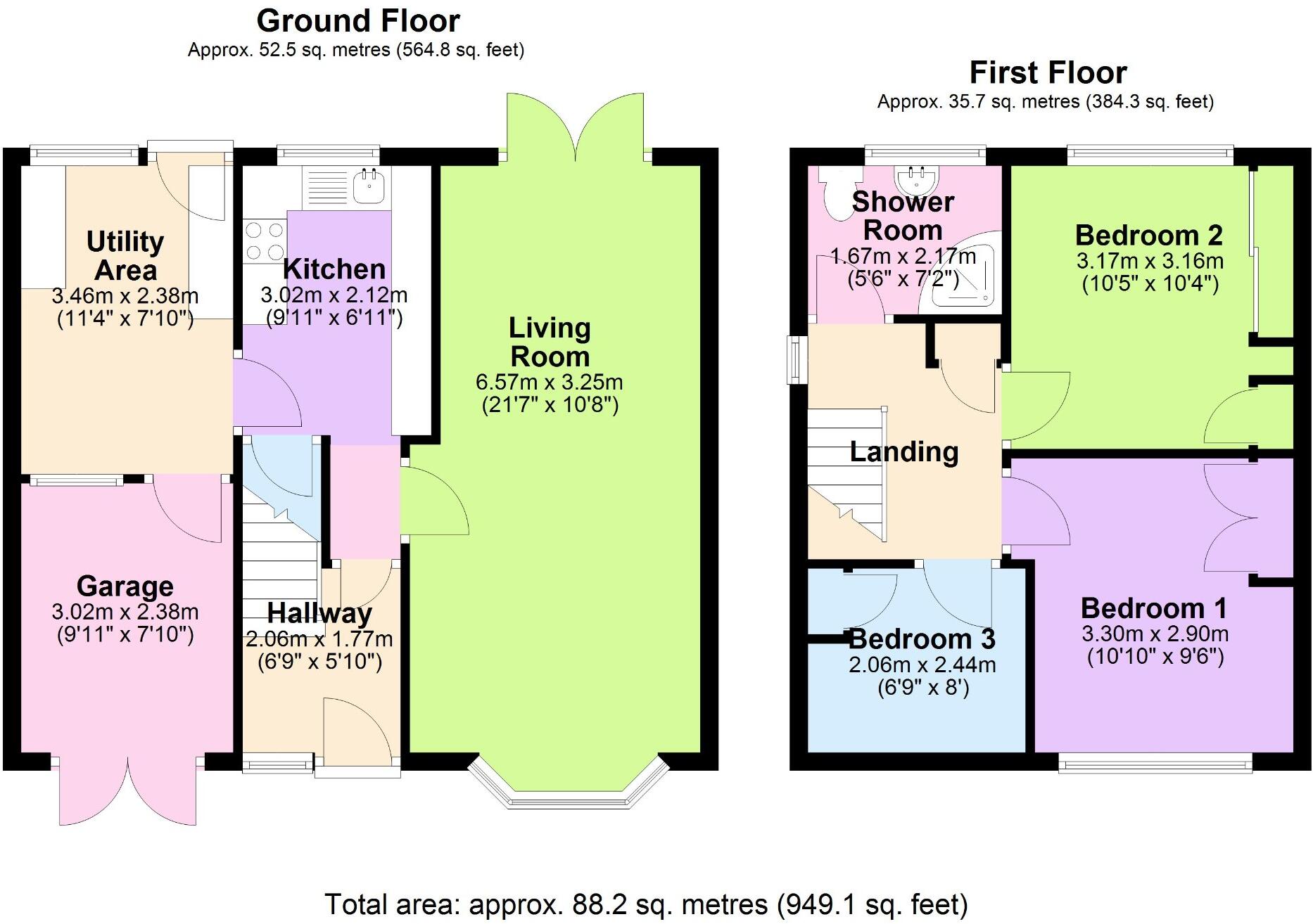 St. Johns Road, WV11 floorplan