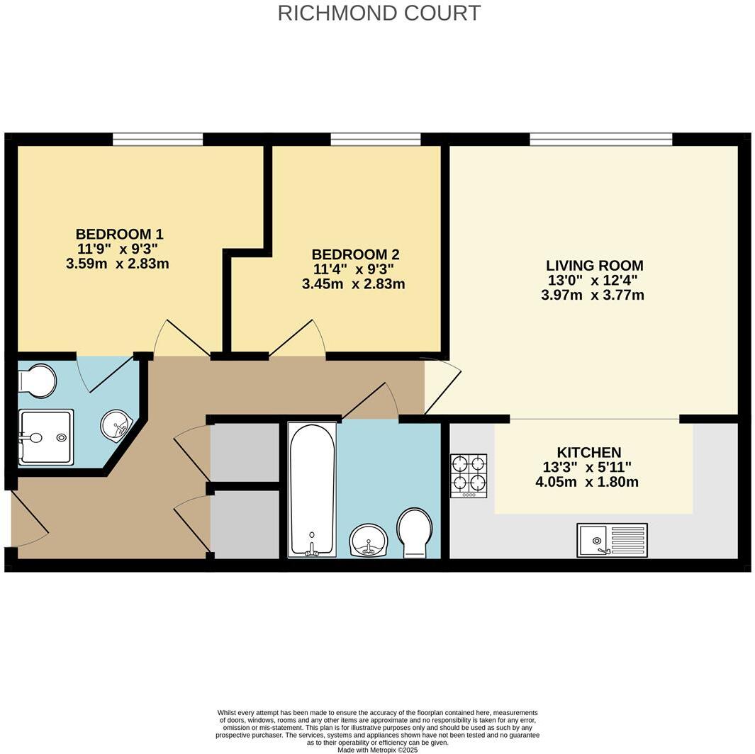 Richmond Court, Exeter floorplan