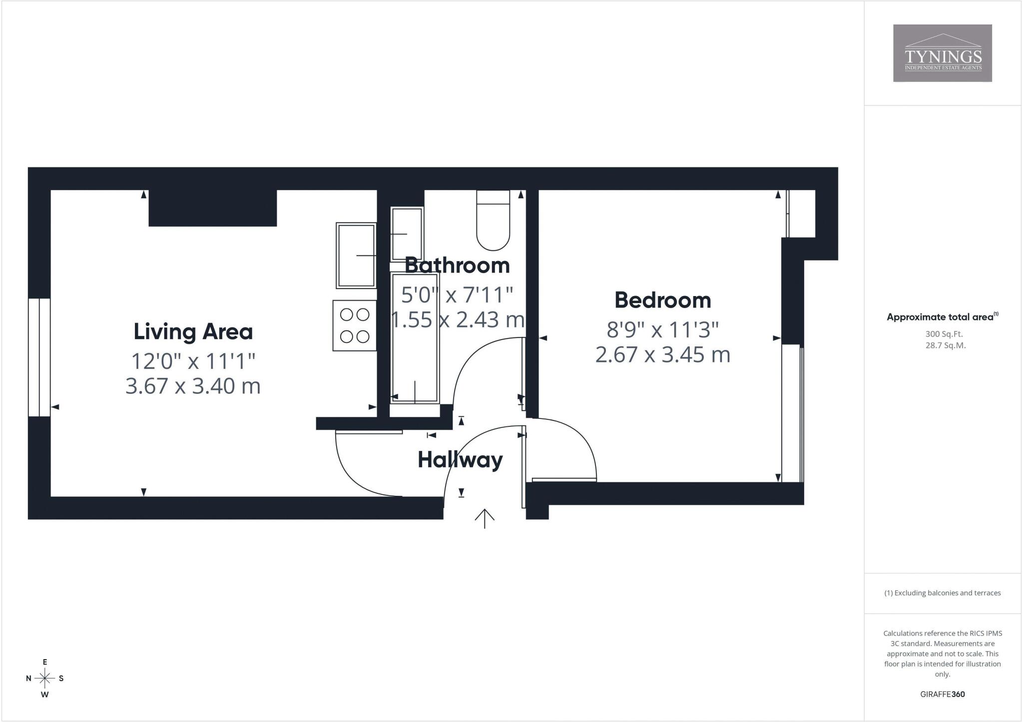 North Road, Combe Down, Bath floorplan