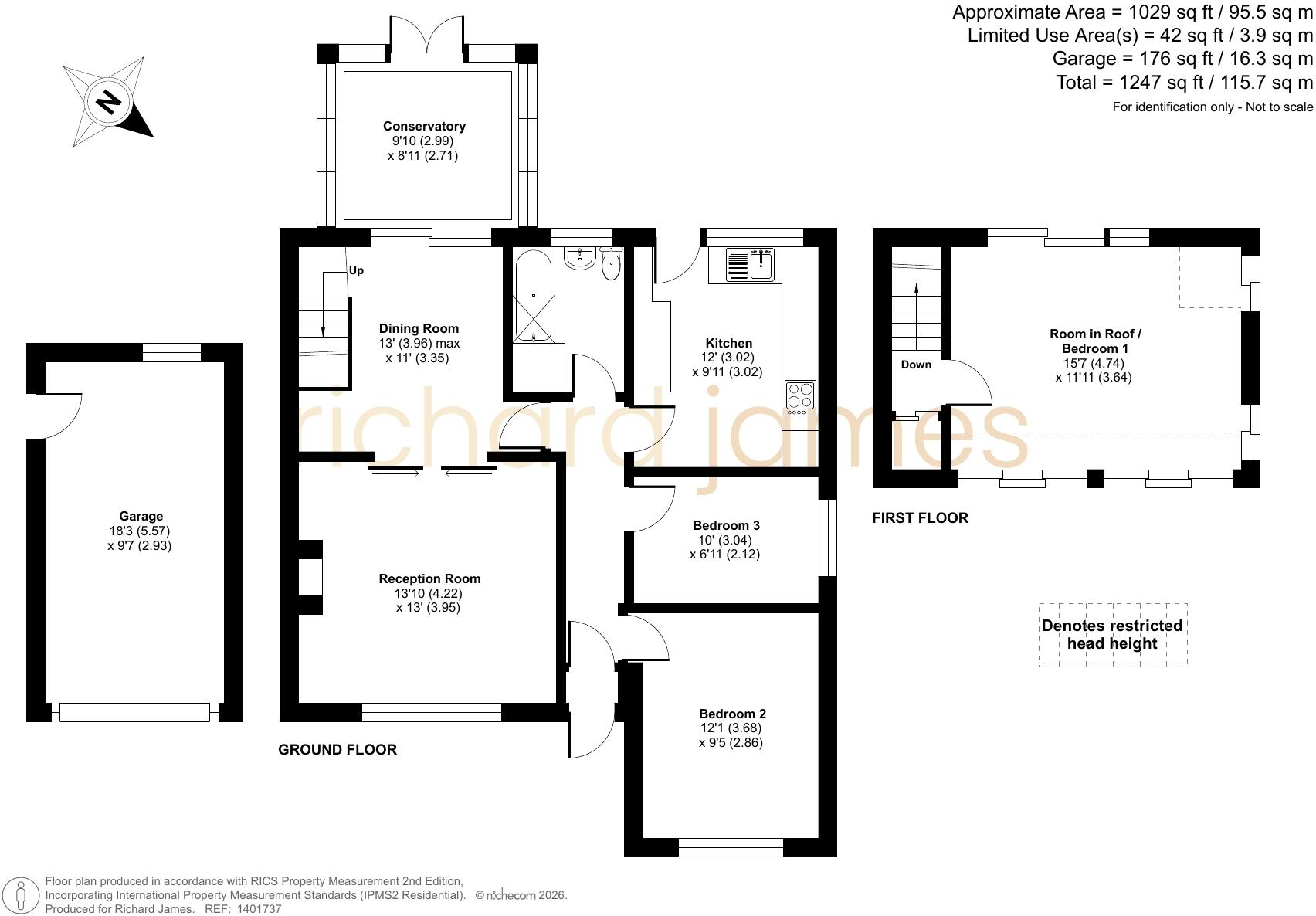 Pen Close, Swindon, SN25 floorplan