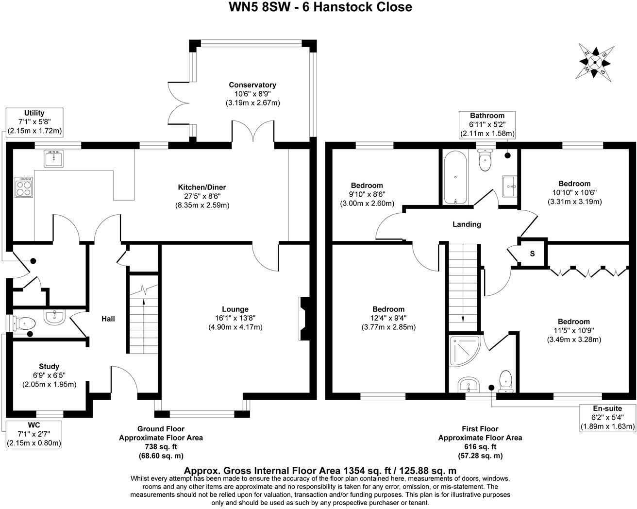 Hanstock Close, Orrell, Wigan floorplan