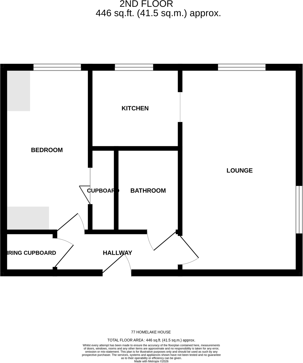 Station Road, Ashley Cross, Poole, BH14 floorplan