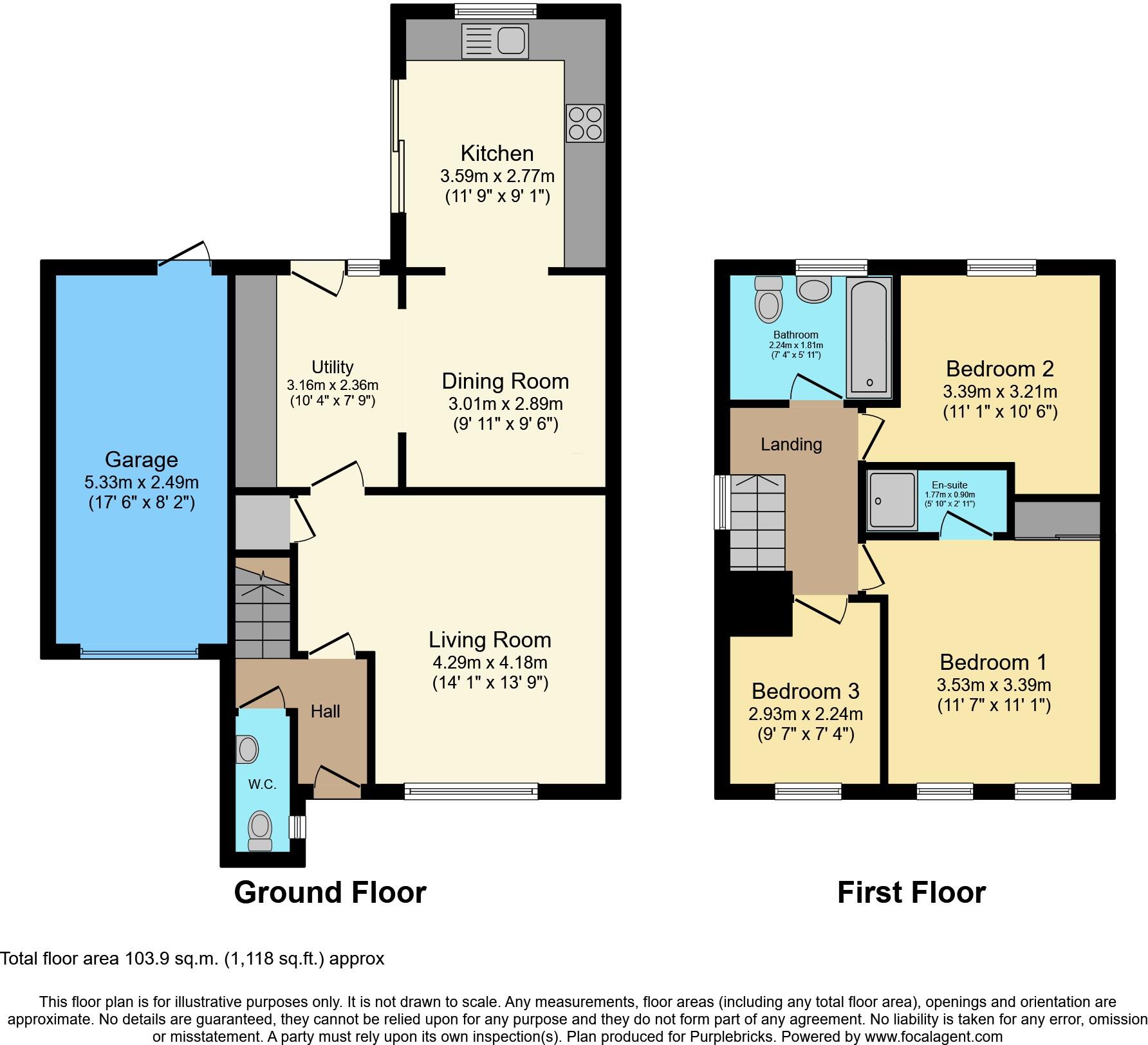 Chennells Way, Horsham, RH12 floorplan