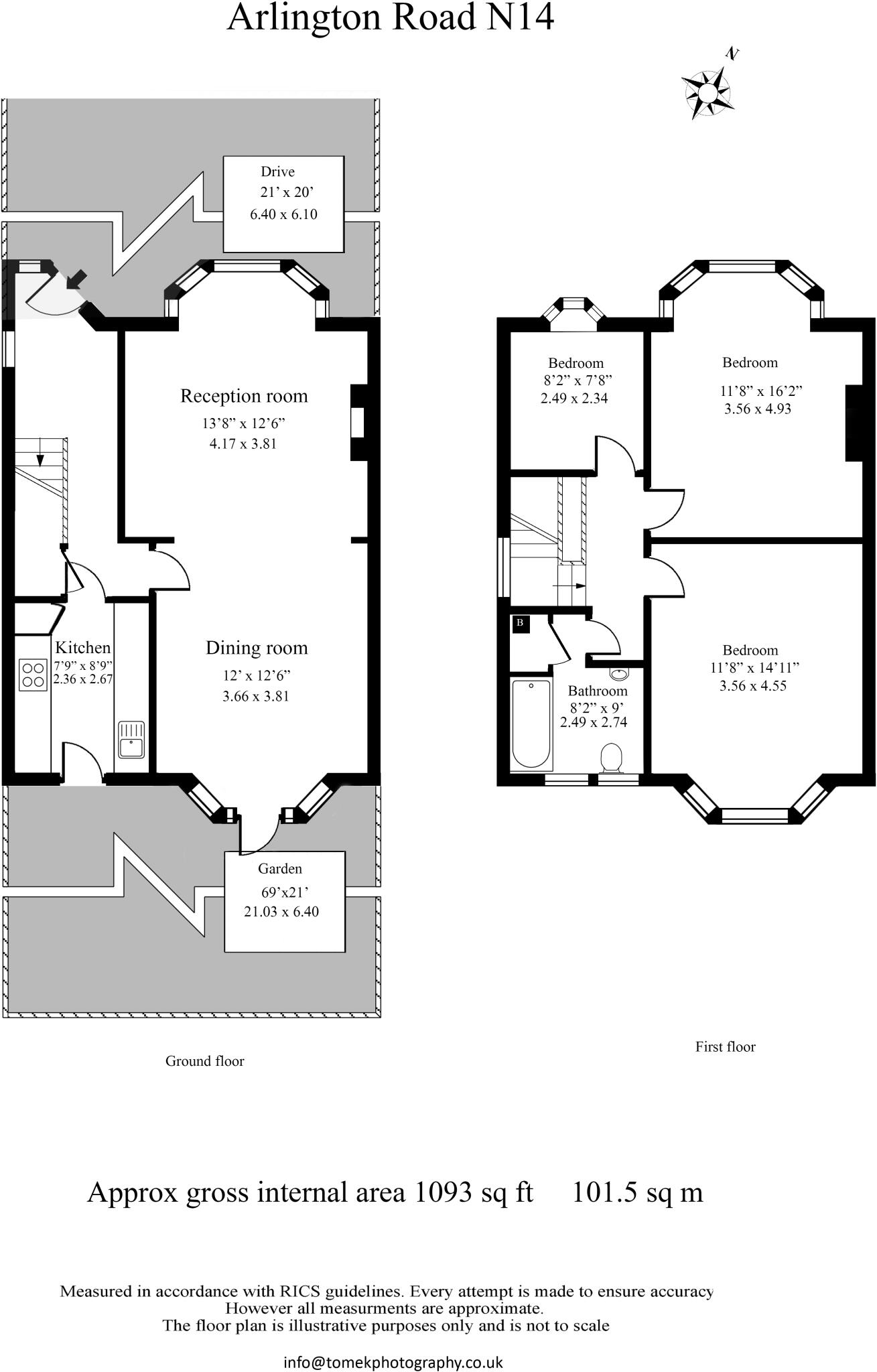 Arlington Road, Southgate, Barnet, London floorplan