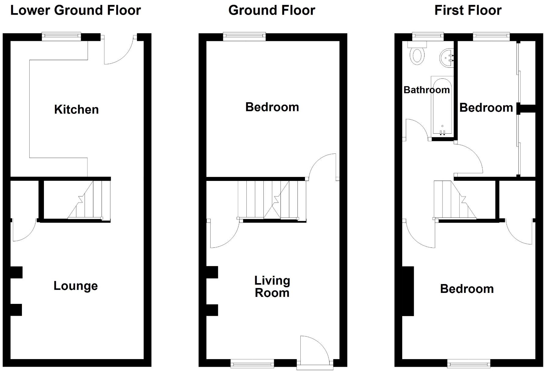 Denton Street, Gravesend, Kent, DA12 2QZ floorplan