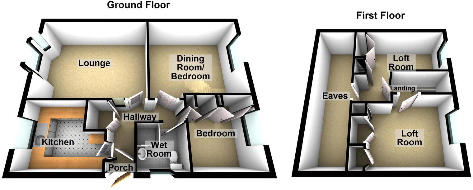 6 Helston Drive, Royton, Oldham, OL2 6JS floorplan