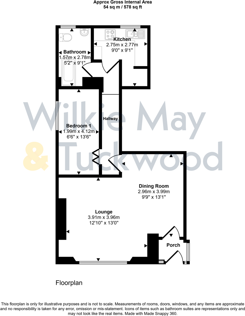 Hopcott Road, Minehead floorplan
