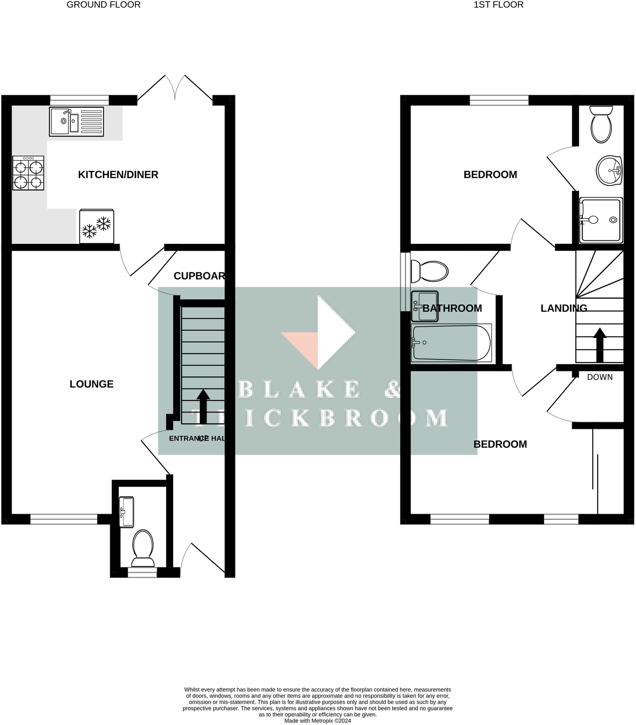 Spindle Drive, Little Clacton, CO16 9GX floorplan