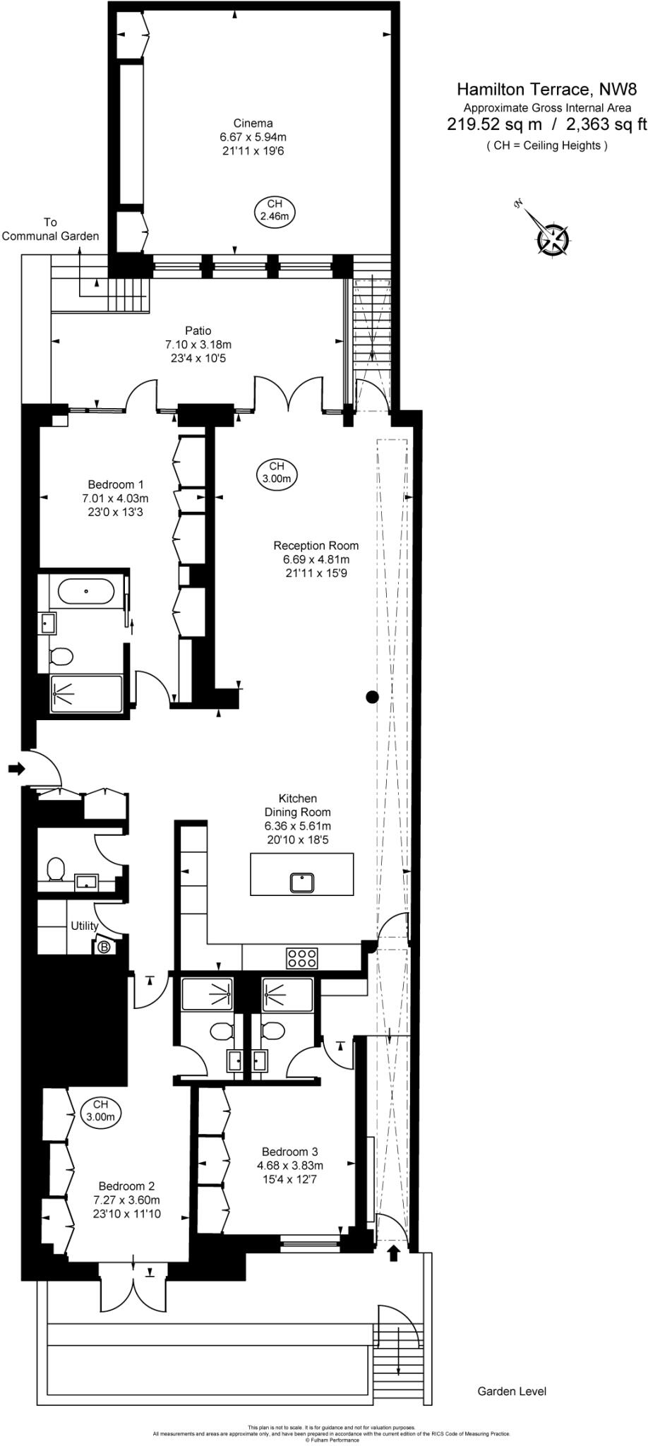 Hamilton Terrace, London, NW8 floorplan