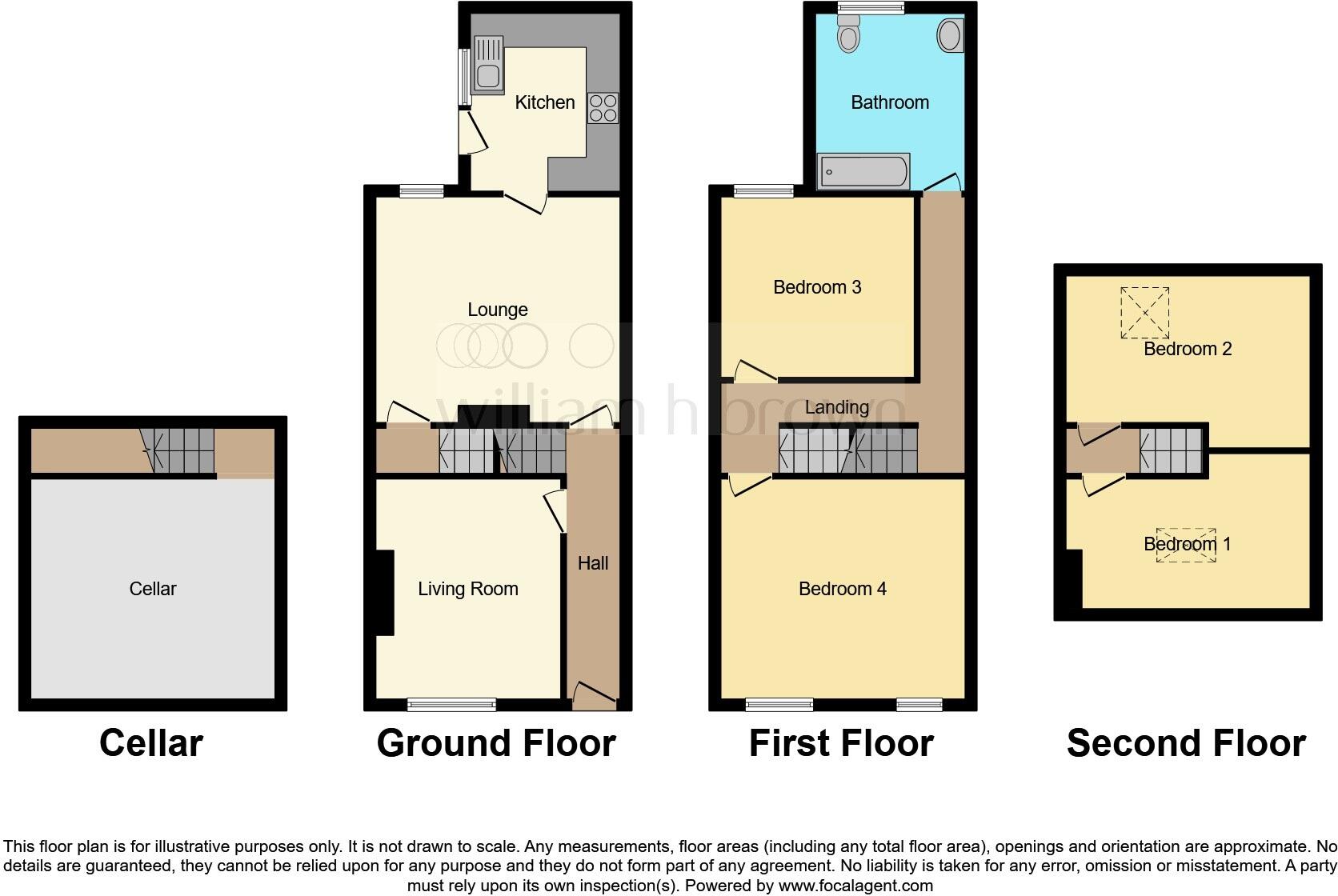 Warwick Street, Moorgate, Rotherham floorplan