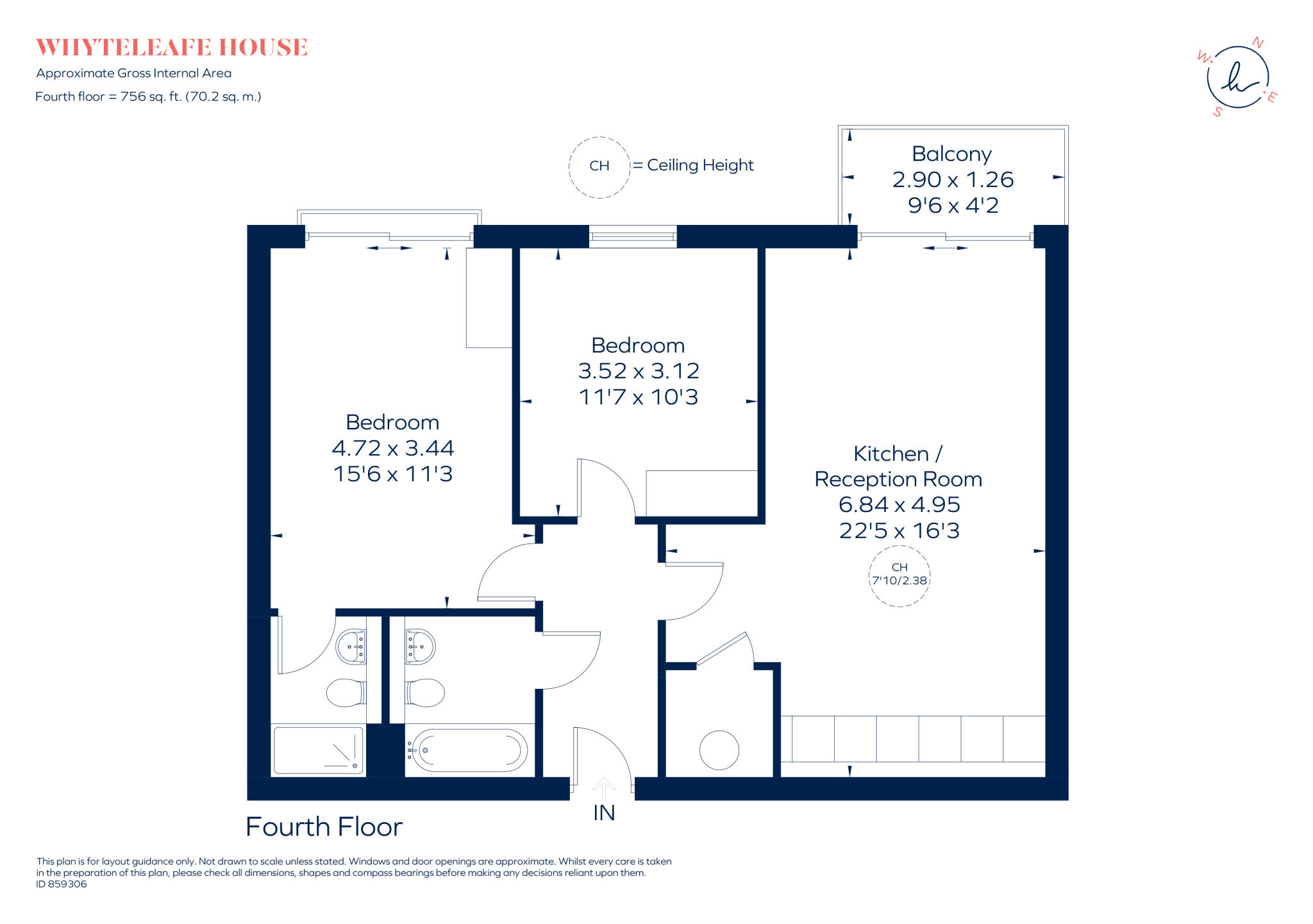 Well Farm Road Whyteleafe CR3 floorplan