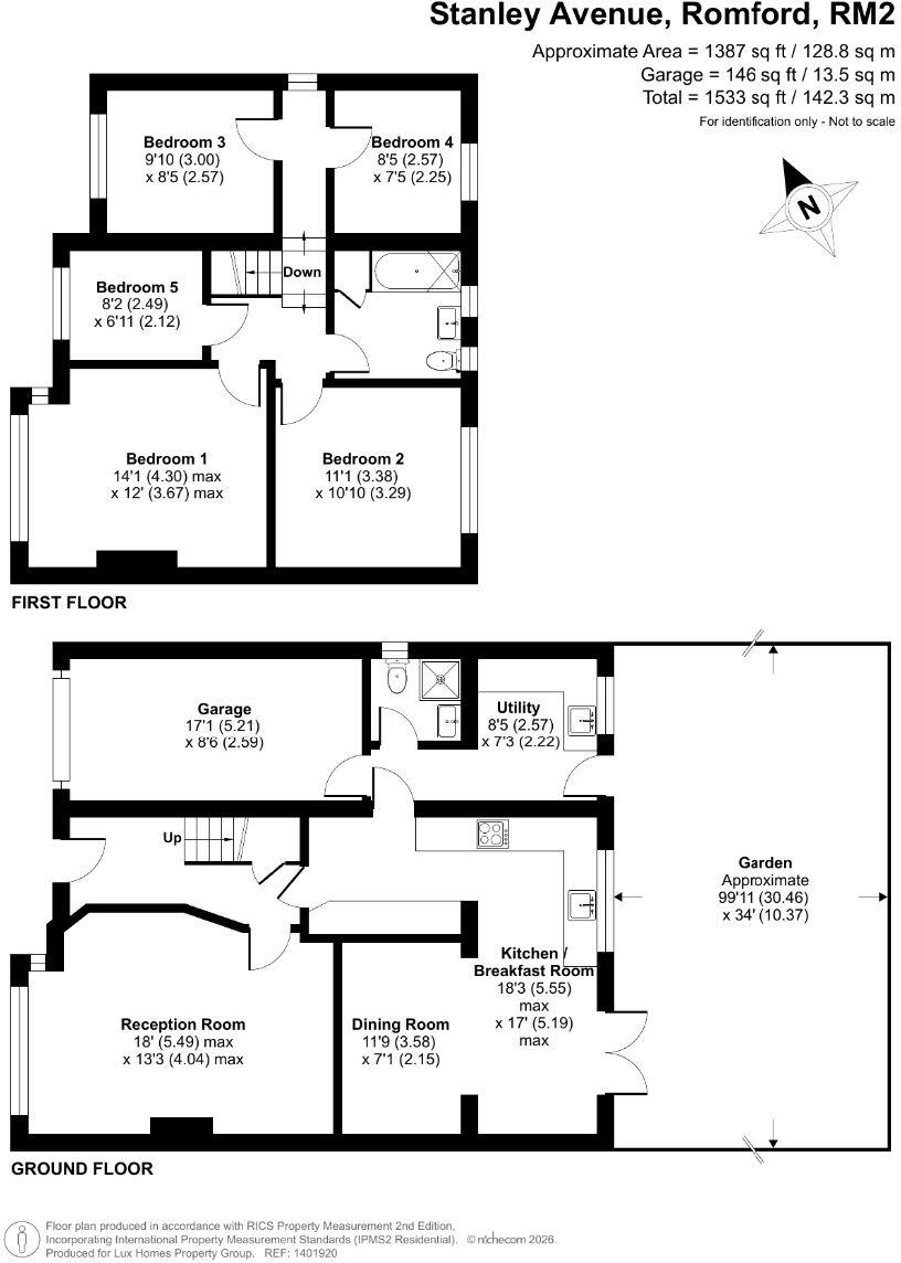 Stanley Avenue, Romford floorplan