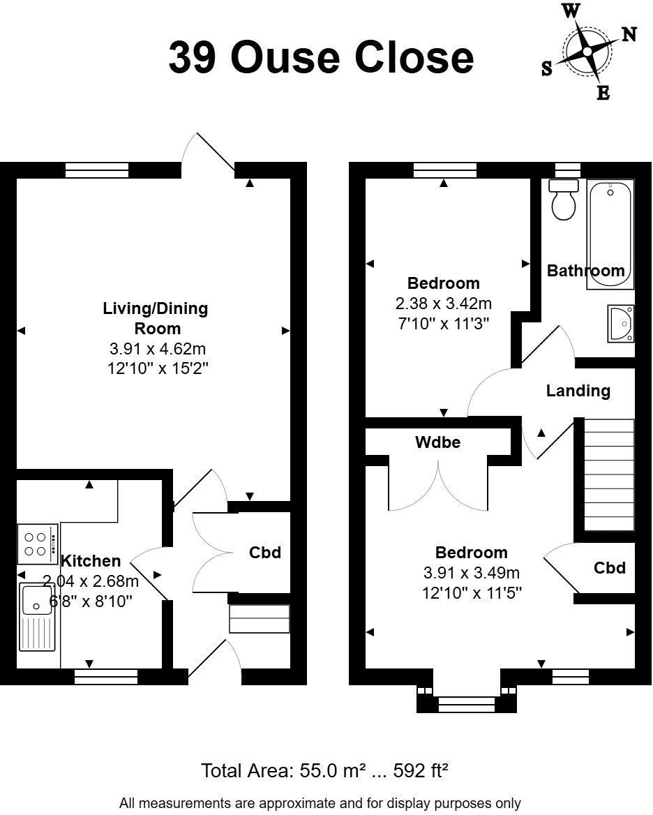 Ouse Close, Didcot, OX11 floorplan