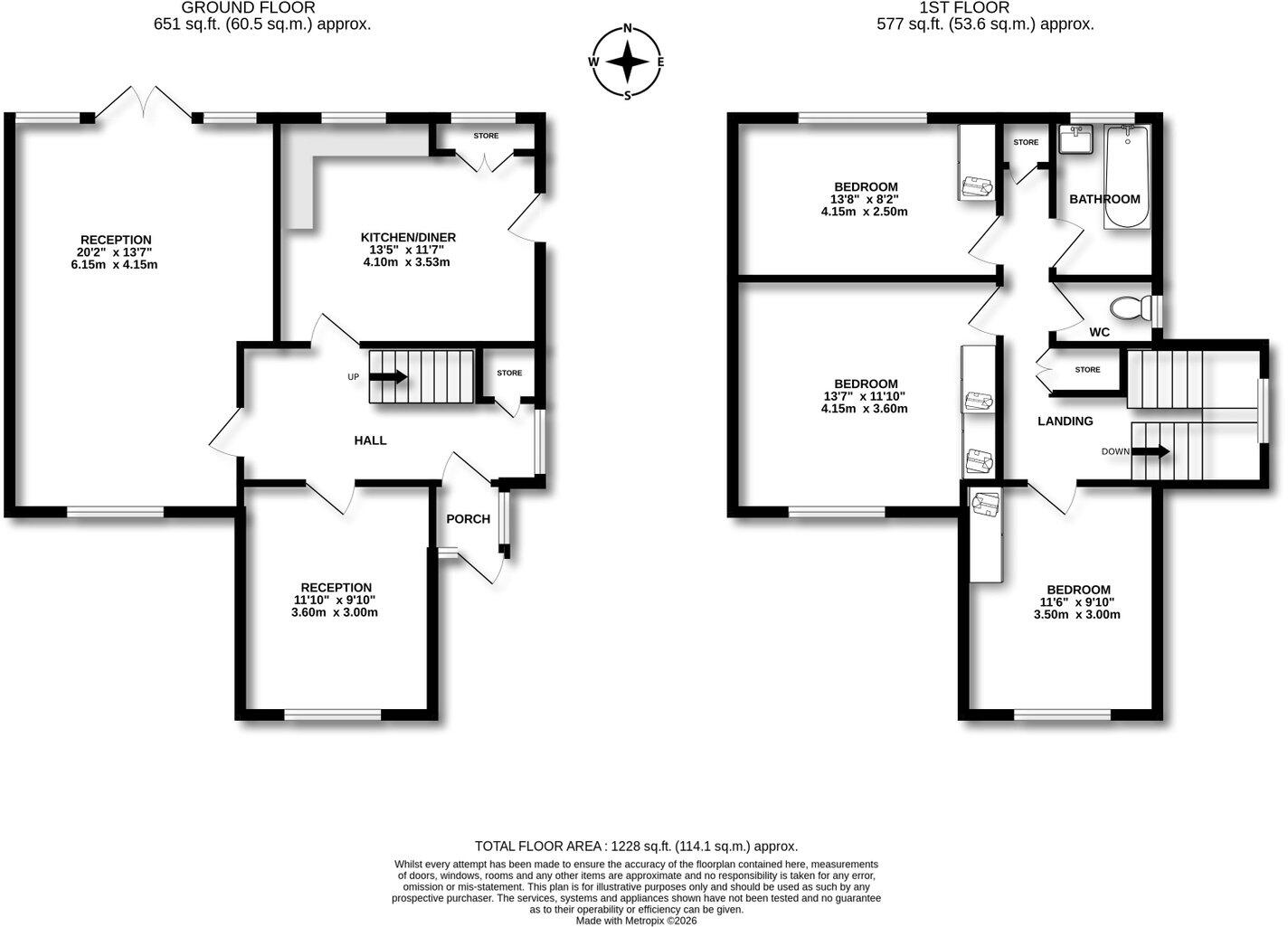 Shrewsbury Drive, Upton floorplan