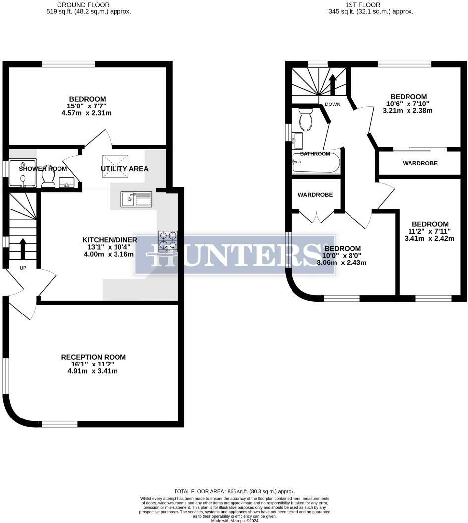 Marvell Avenue, Hayes floorplan