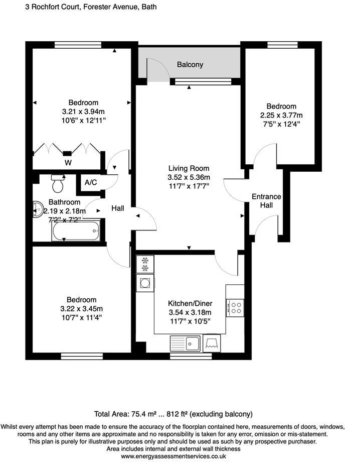 Rochfort Court, Bath floorplan
