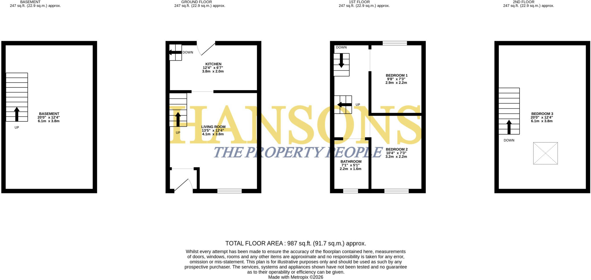 Lily Street, Todmorden floorplan