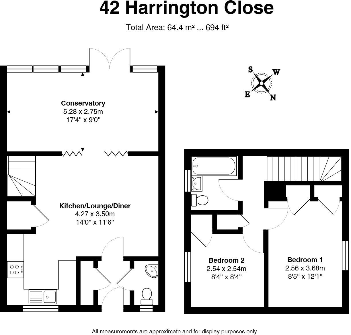 Harrington Close, Newbury, Berkshire, RG14 floorplan