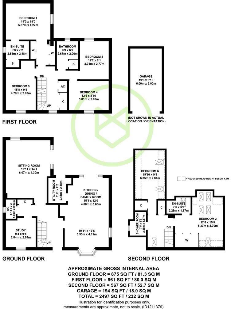 43, Magnolia Walk floorplan