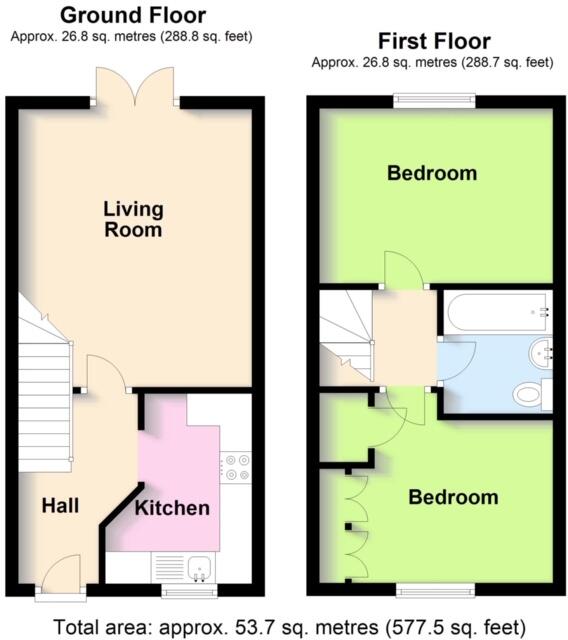 Steeping Road, Long Lawford floorplan