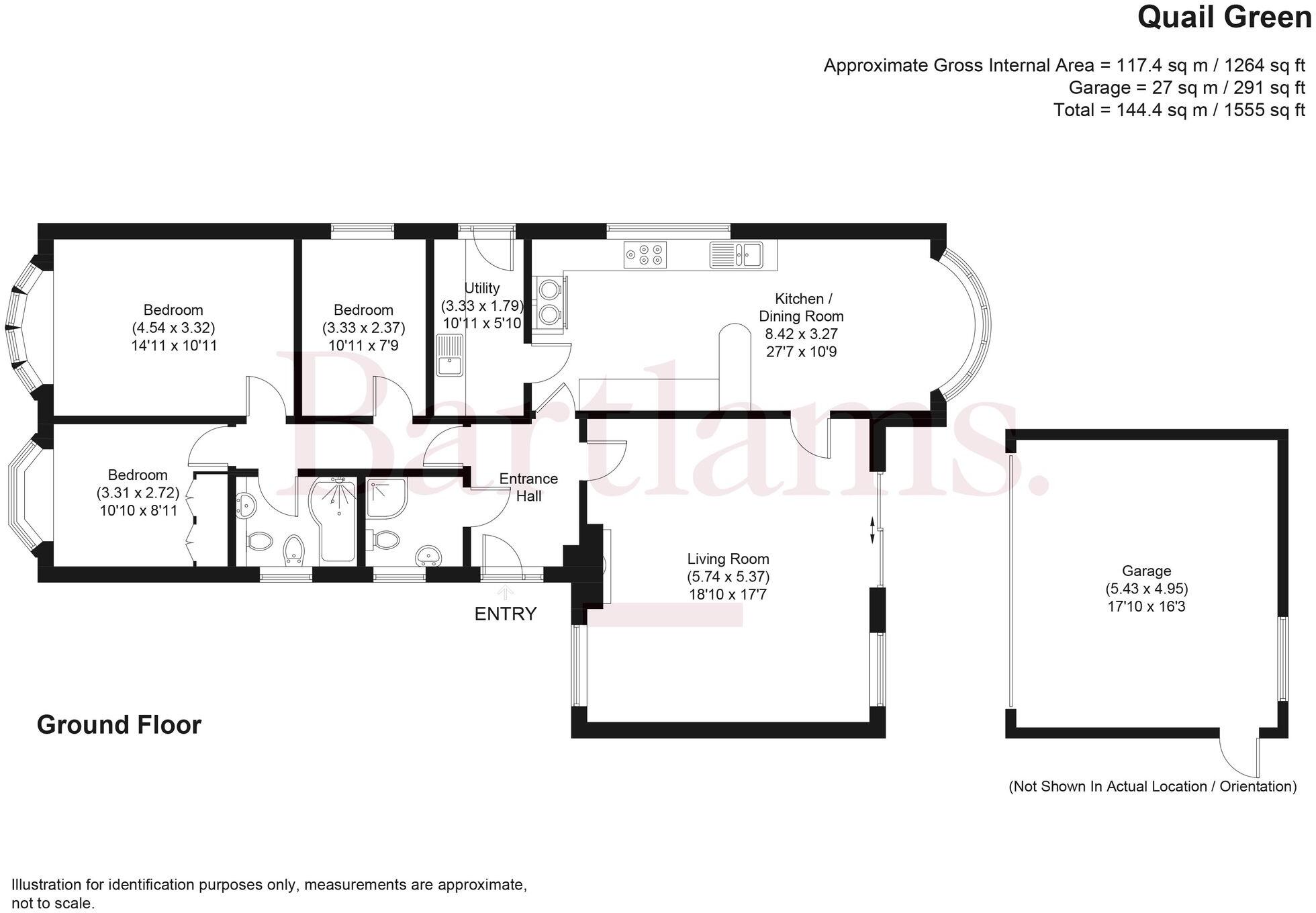 Quail Green, Wightwick, WV6 floorplan