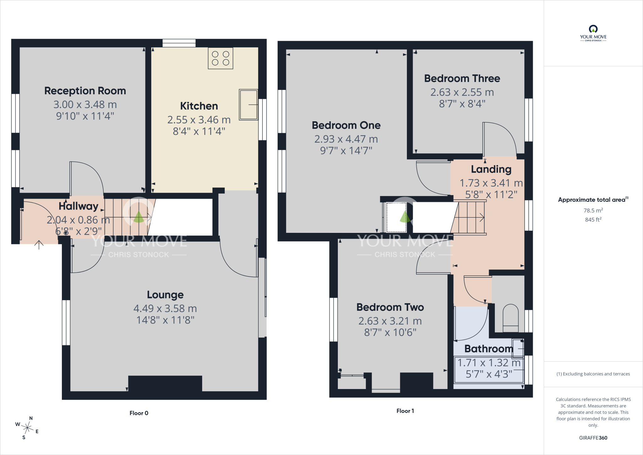 Lownds Terrace, Newcastle upon Tyne, Tyne and Wear, NE6 floorplan