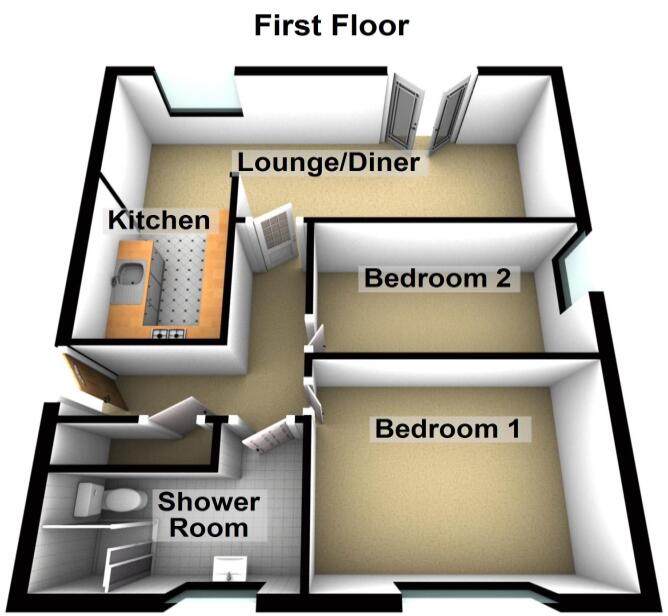 Butlers Close, Bristol, BS5 floorplan