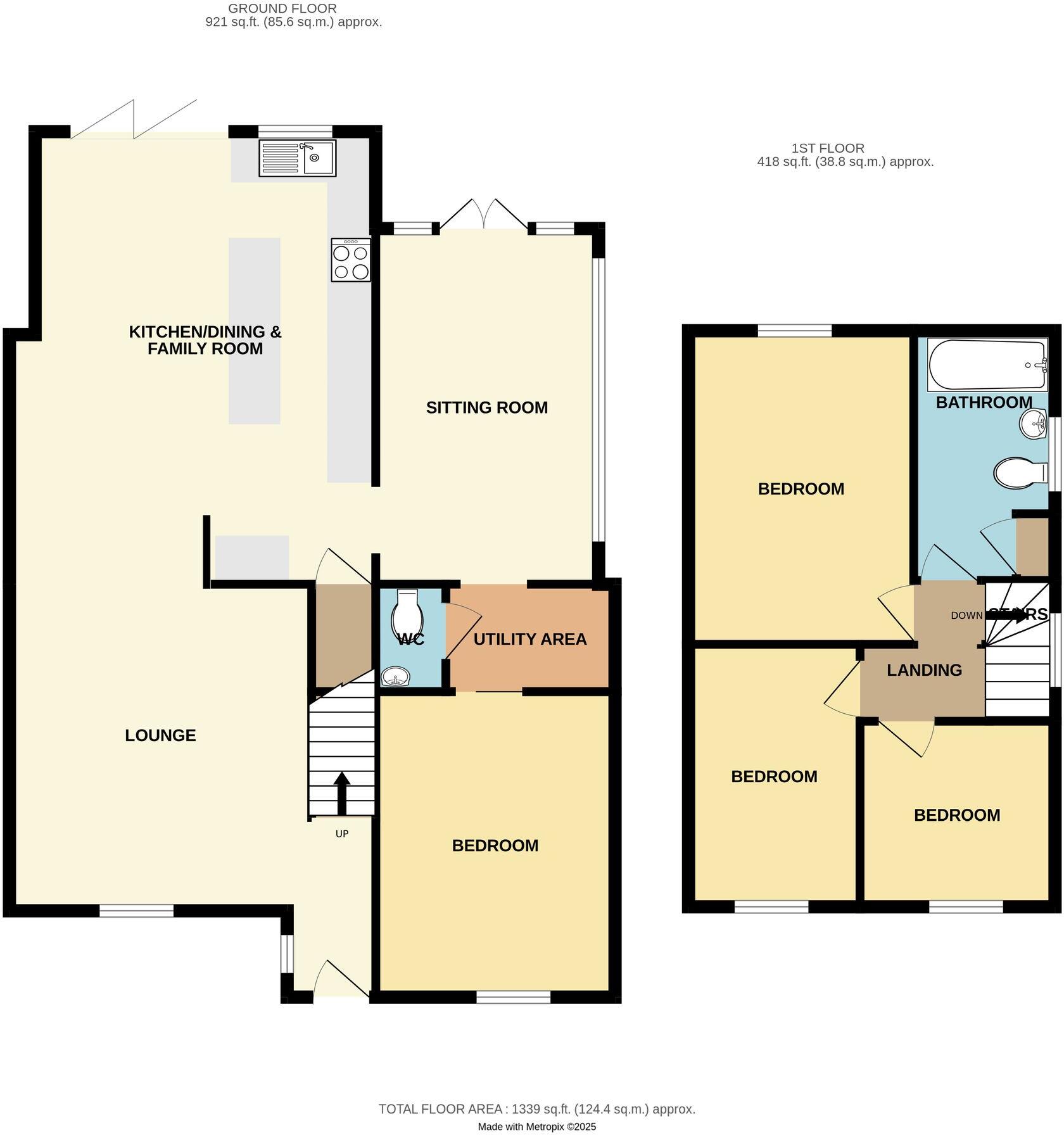 Manor Road, Benfleet, SS7 floorplan