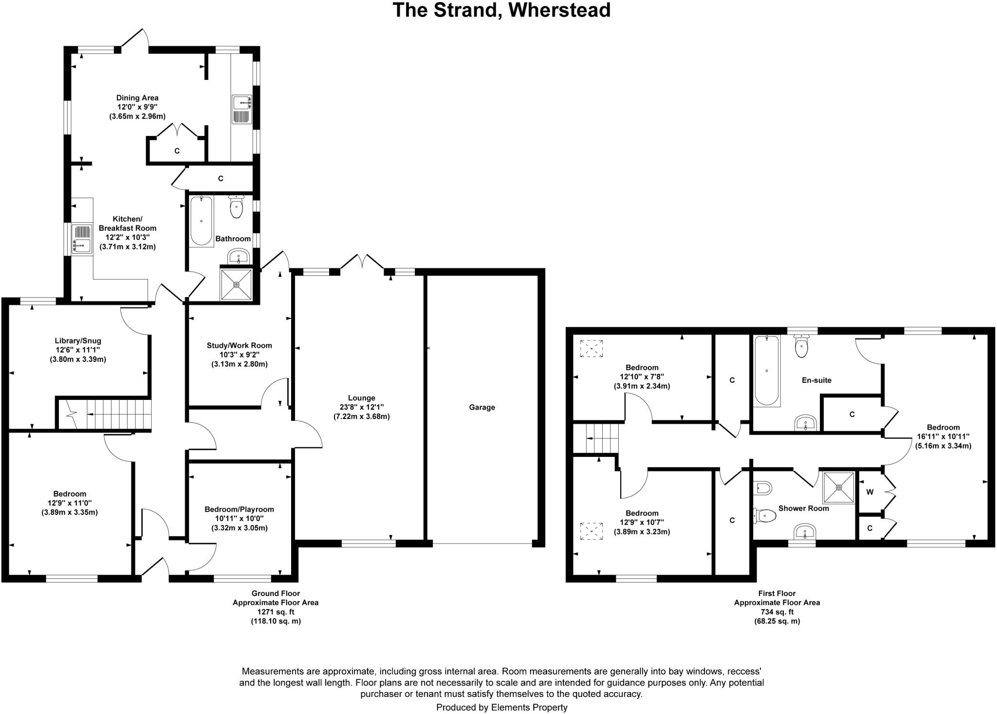 The Strand, Wherstead IP2 8NL  floorplan