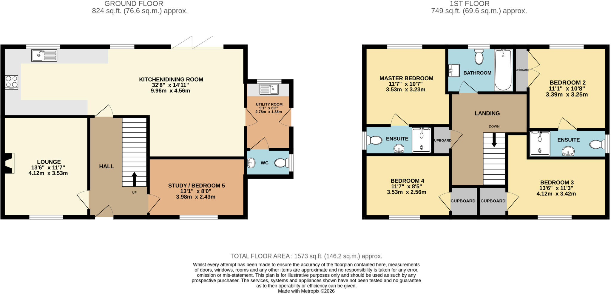 Frithelstock, Torrington, EX38 floorplan