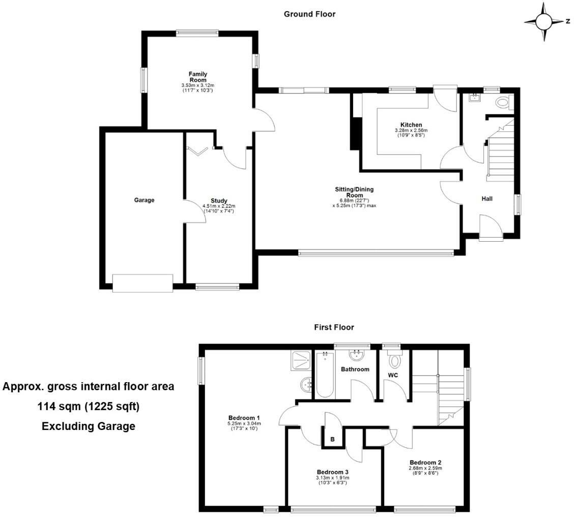 8, Durnford Way, Cambridge floorplan