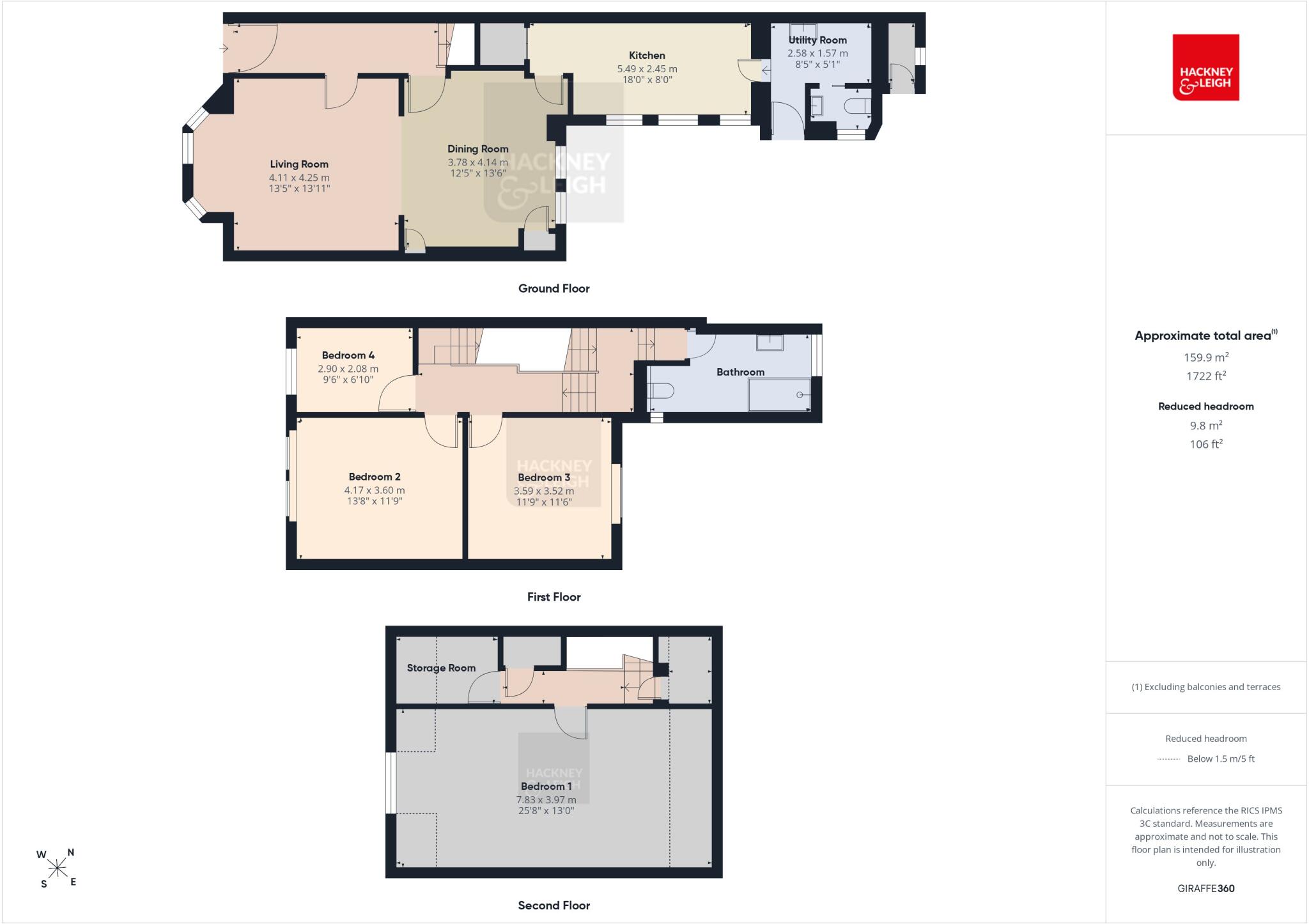 39 Broad Street, Windermere, LA23 2AB floorplan