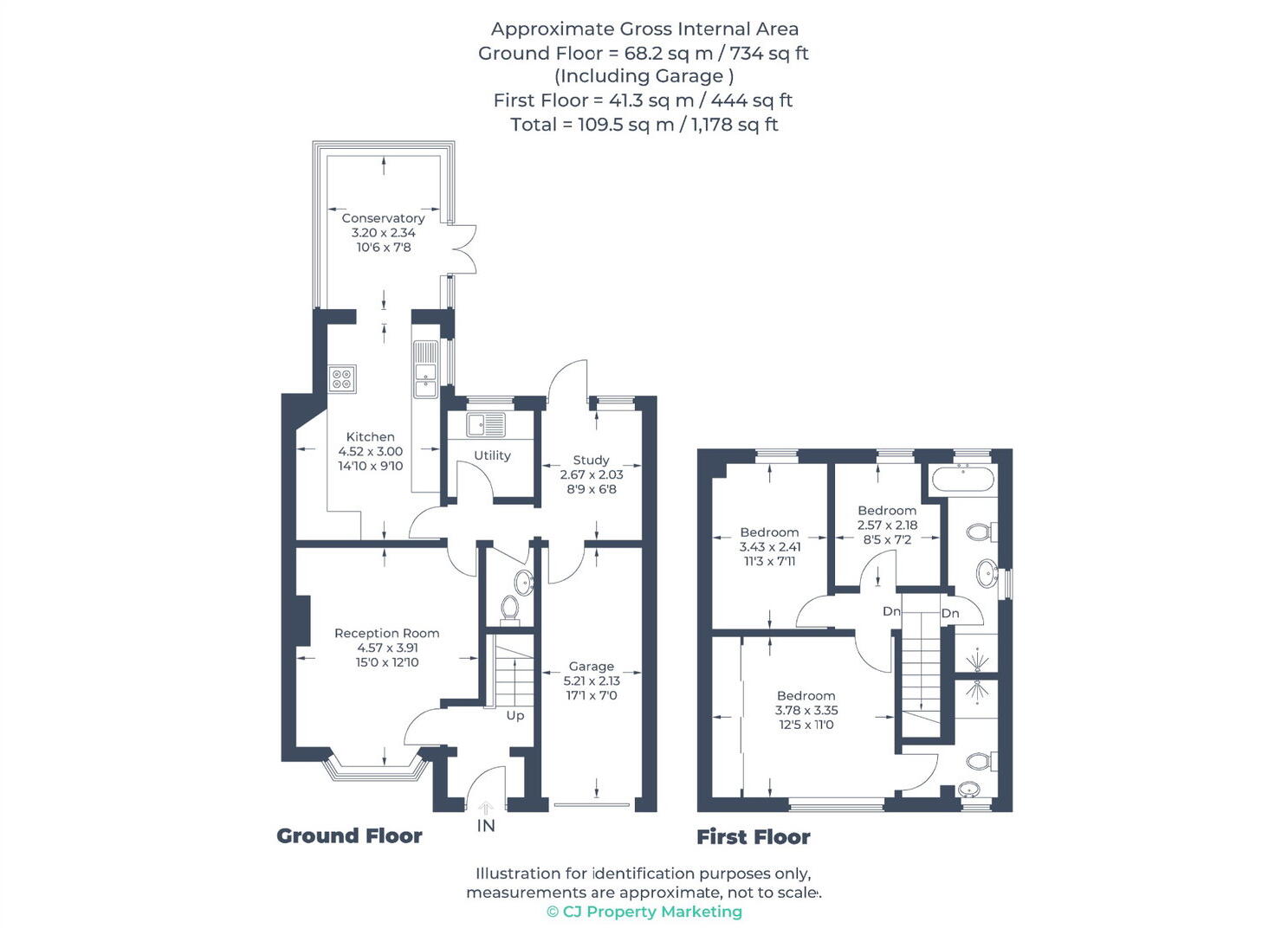 Mill Way, Mill End, Rickmansworth, WD3 floorplan