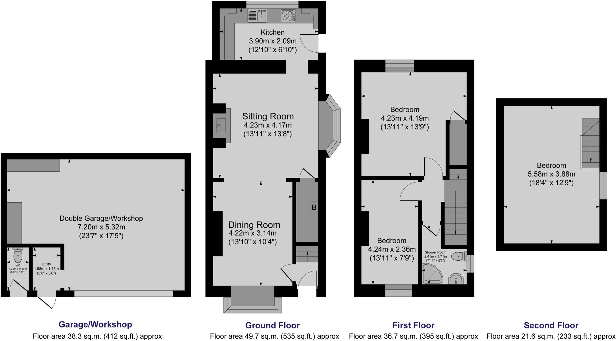 Doncaster Road, Darfield, Barnsley floorplan