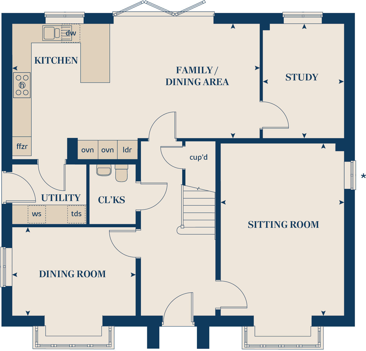 Watermill Way,
Northampton,
NN4 0BF floorplan