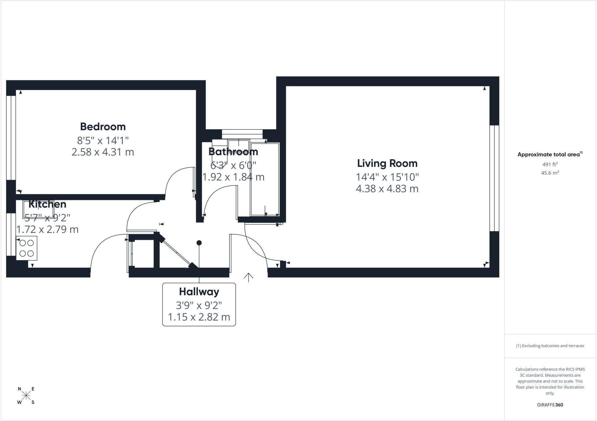 Manor Road, Bournemouth, Dorset, BH1 floorplan
