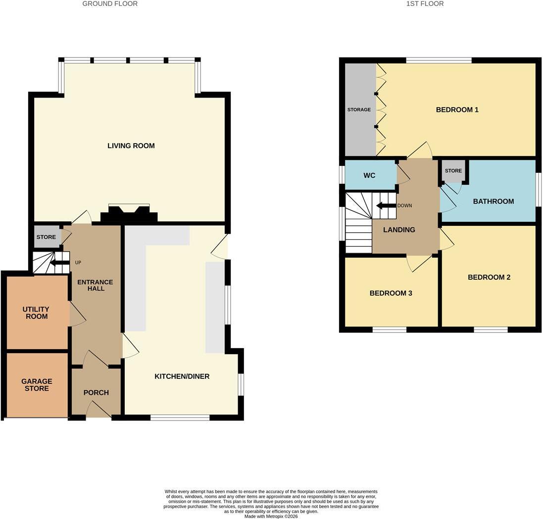 Willow Close, Hagley, Stourbridge floorplan