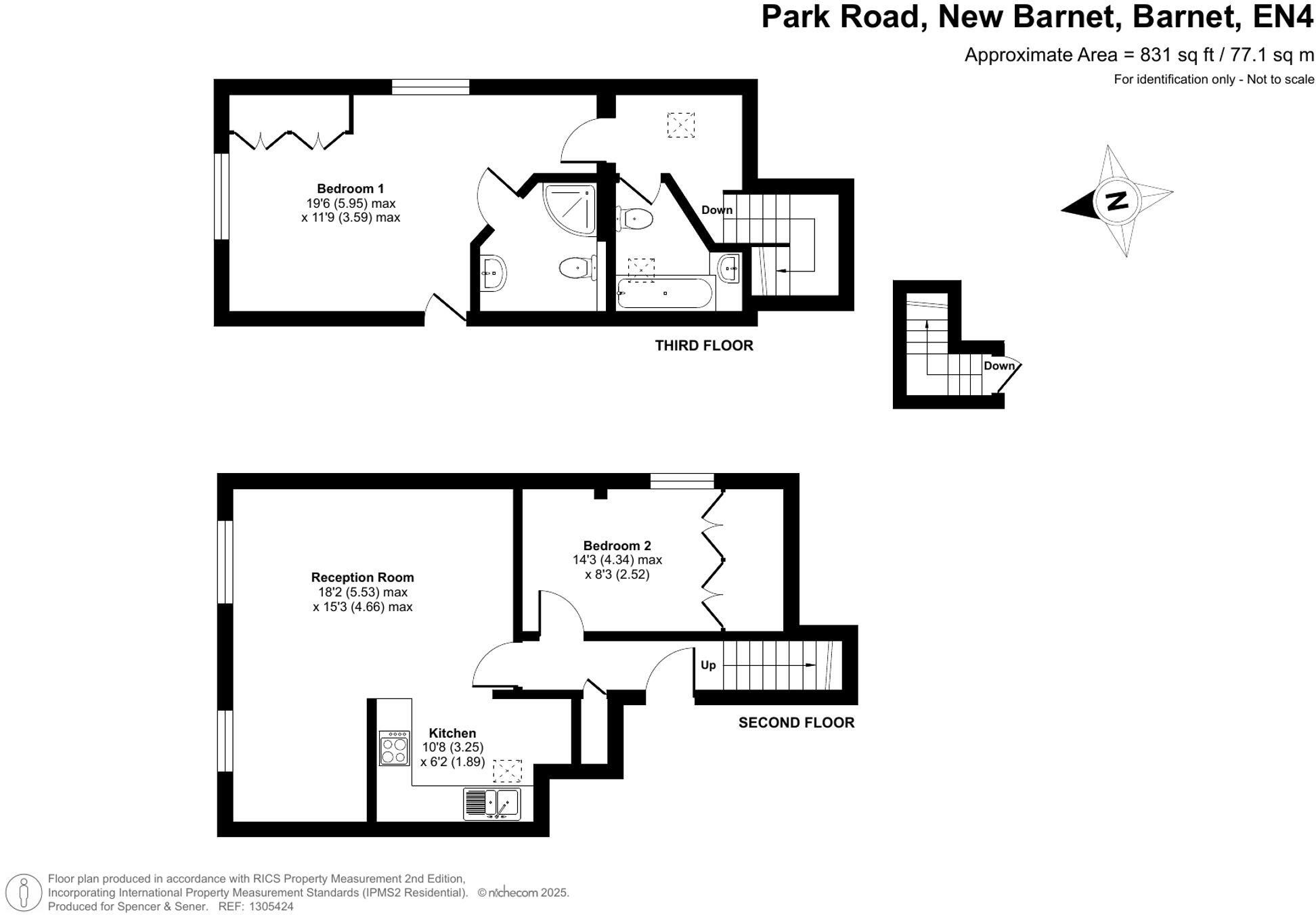 Park Road, New Barnet, EN4 floorplan