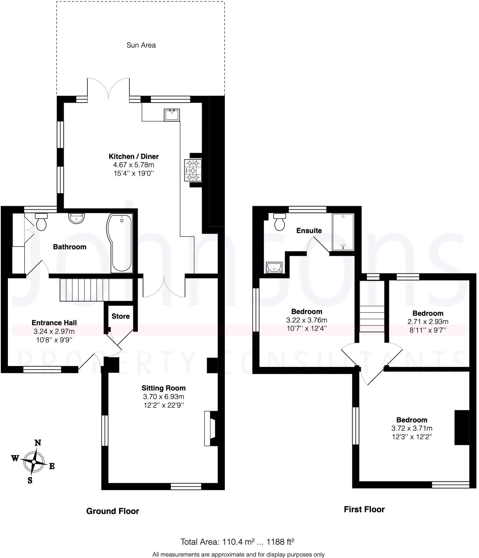 Twyford, Evesham, WR11 floorplan