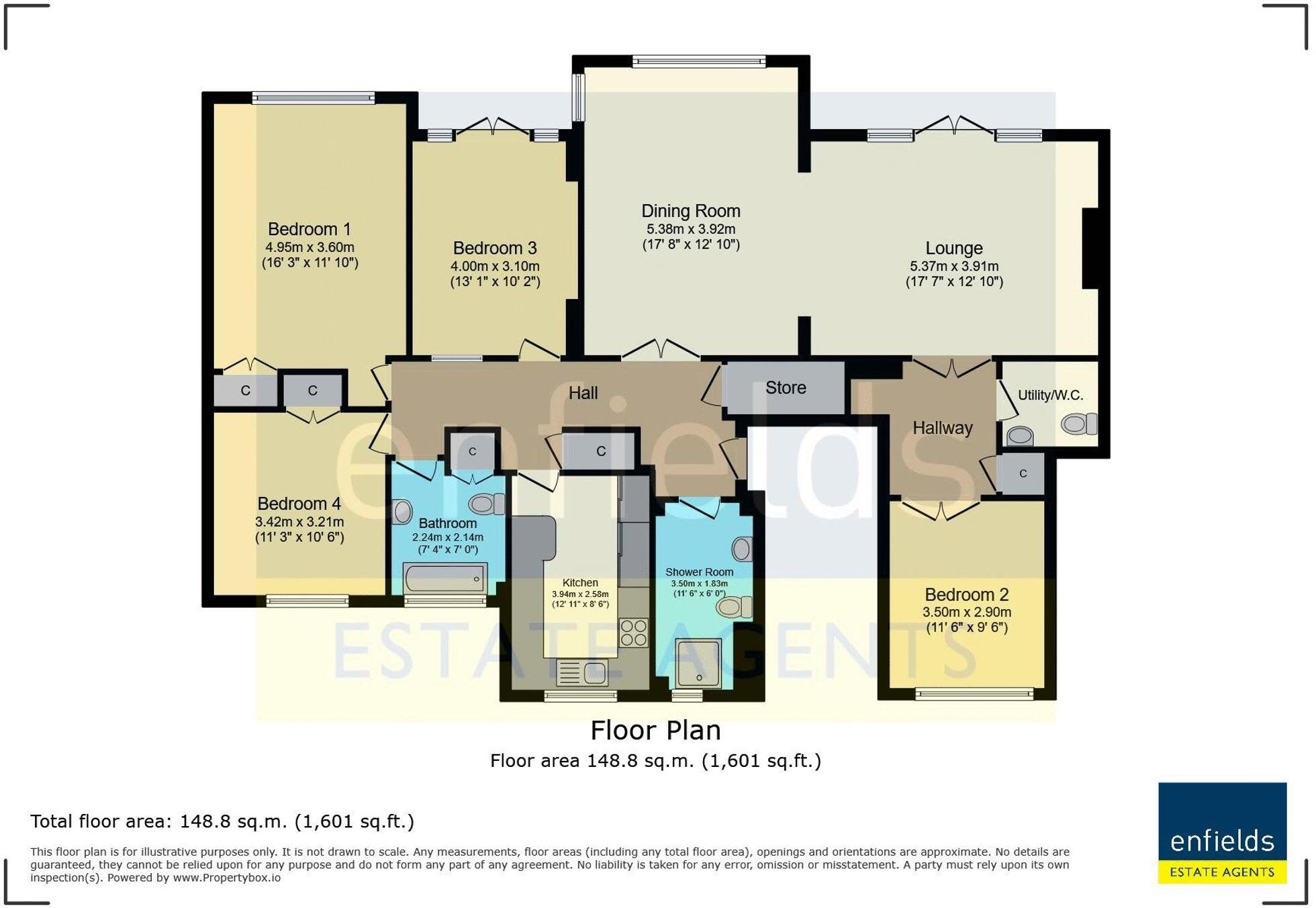 The Avenue, Poole, BH13 floorplan