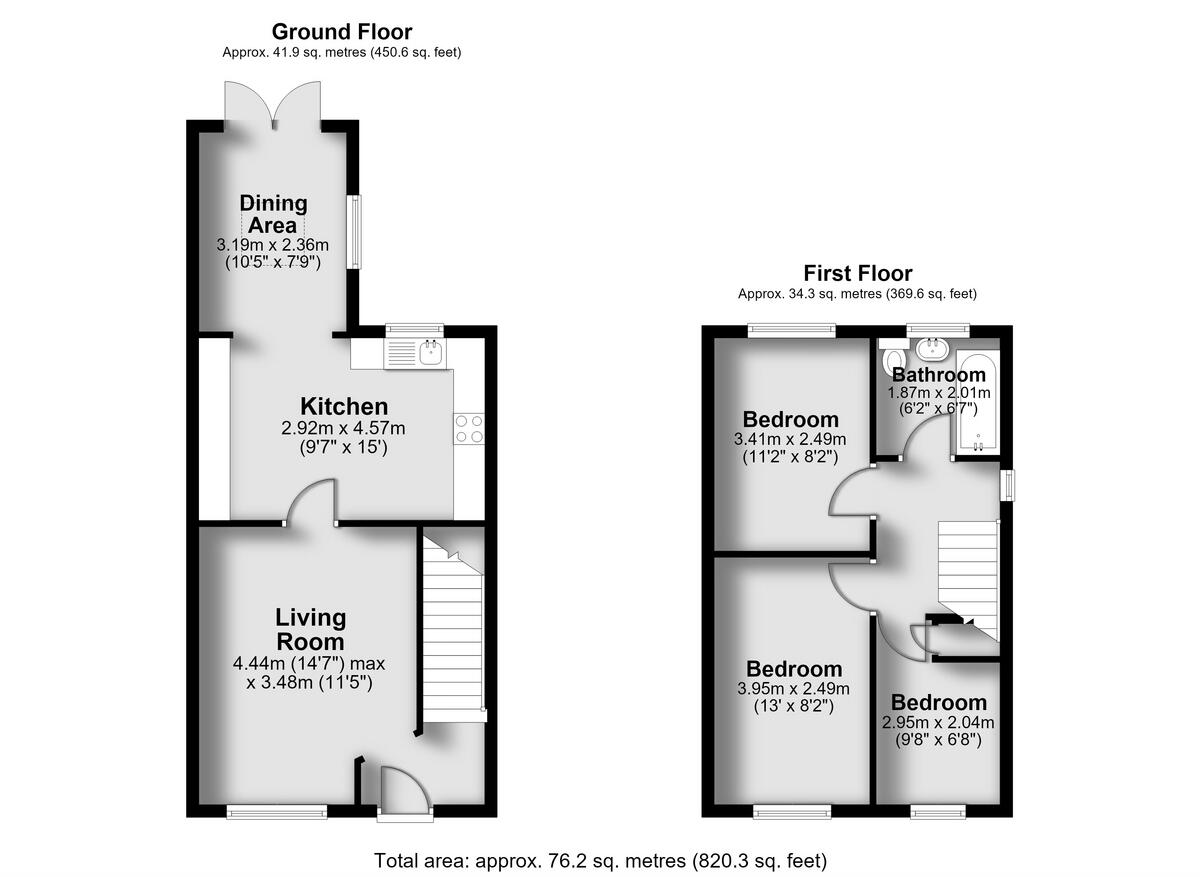 Sussex Close, Giltbrook, NG16 floorplan