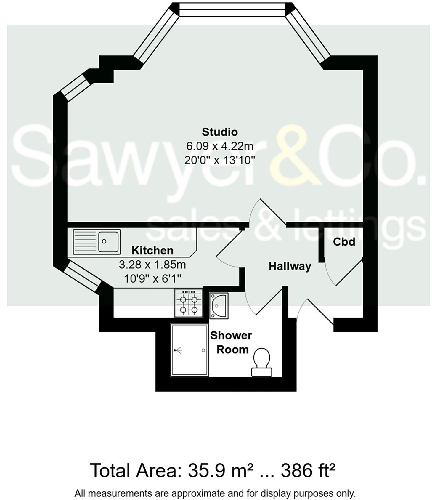 Cromwell Road, Hove, BN3 floorplan