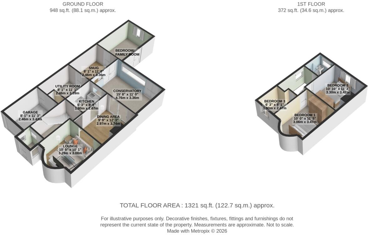 Woodlands Road, Gillingham, ME7 2SX floorplan