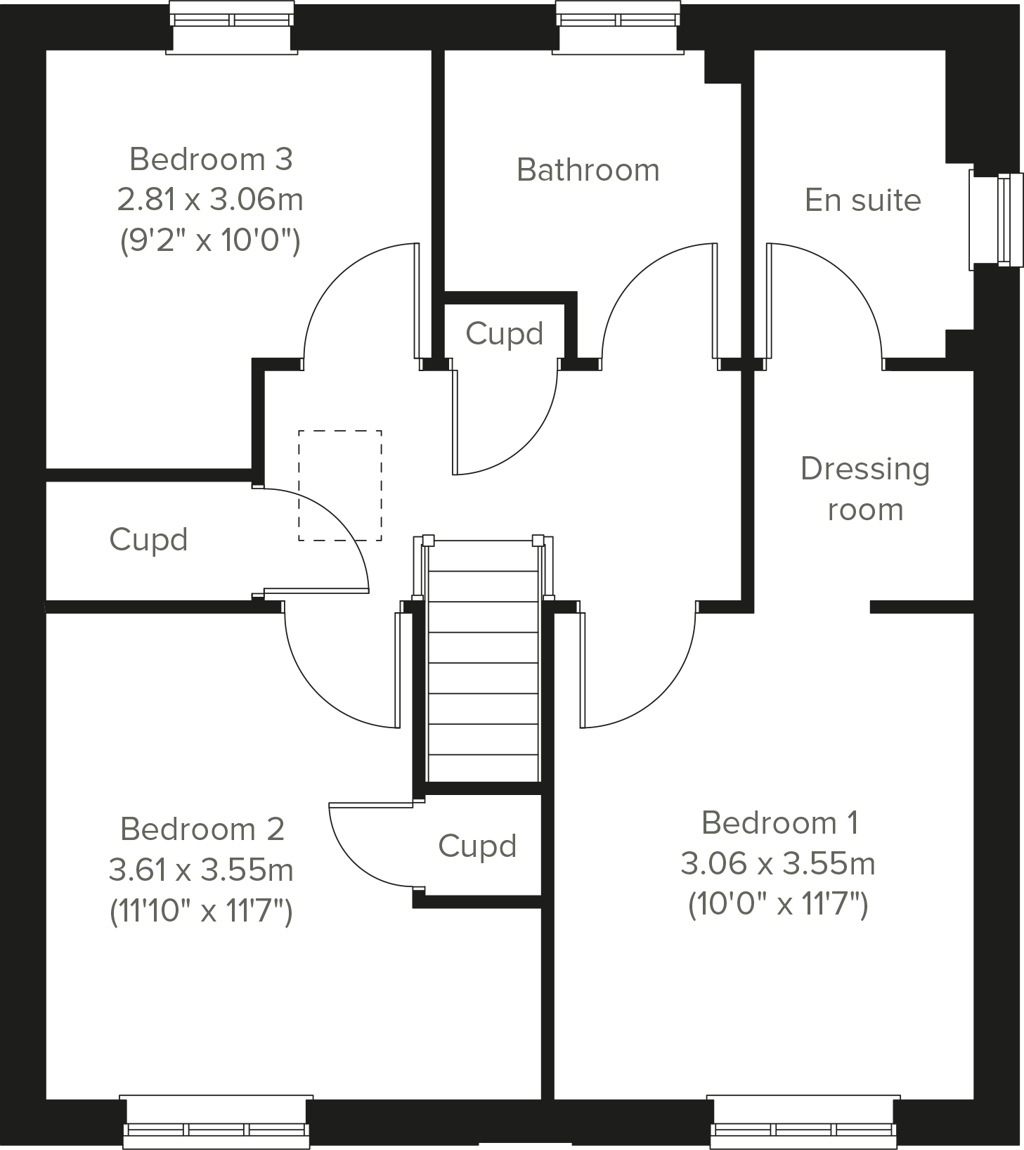 Morwick Green, Leeds, LS15 4NA floorplan