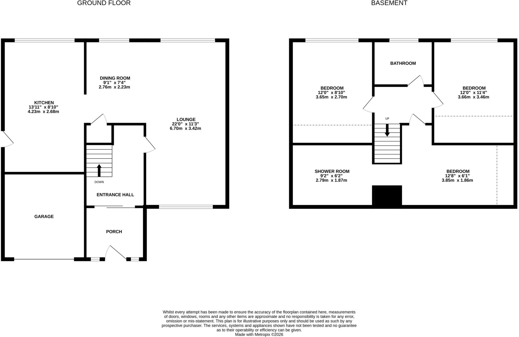 Orchard Drive, Durham, DH1 floorplan