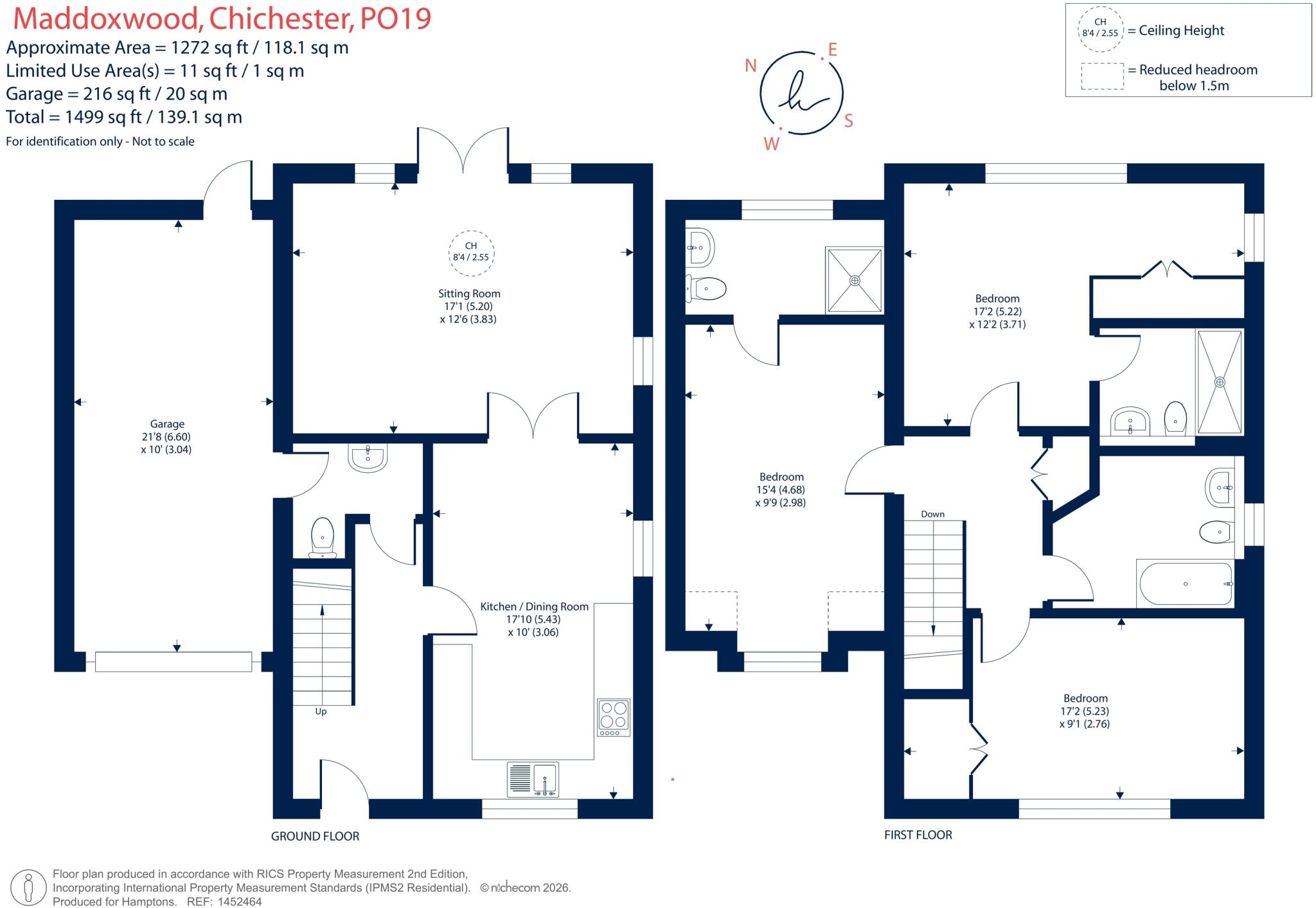 Maddoxwood, Chichester, PO19 floorplan