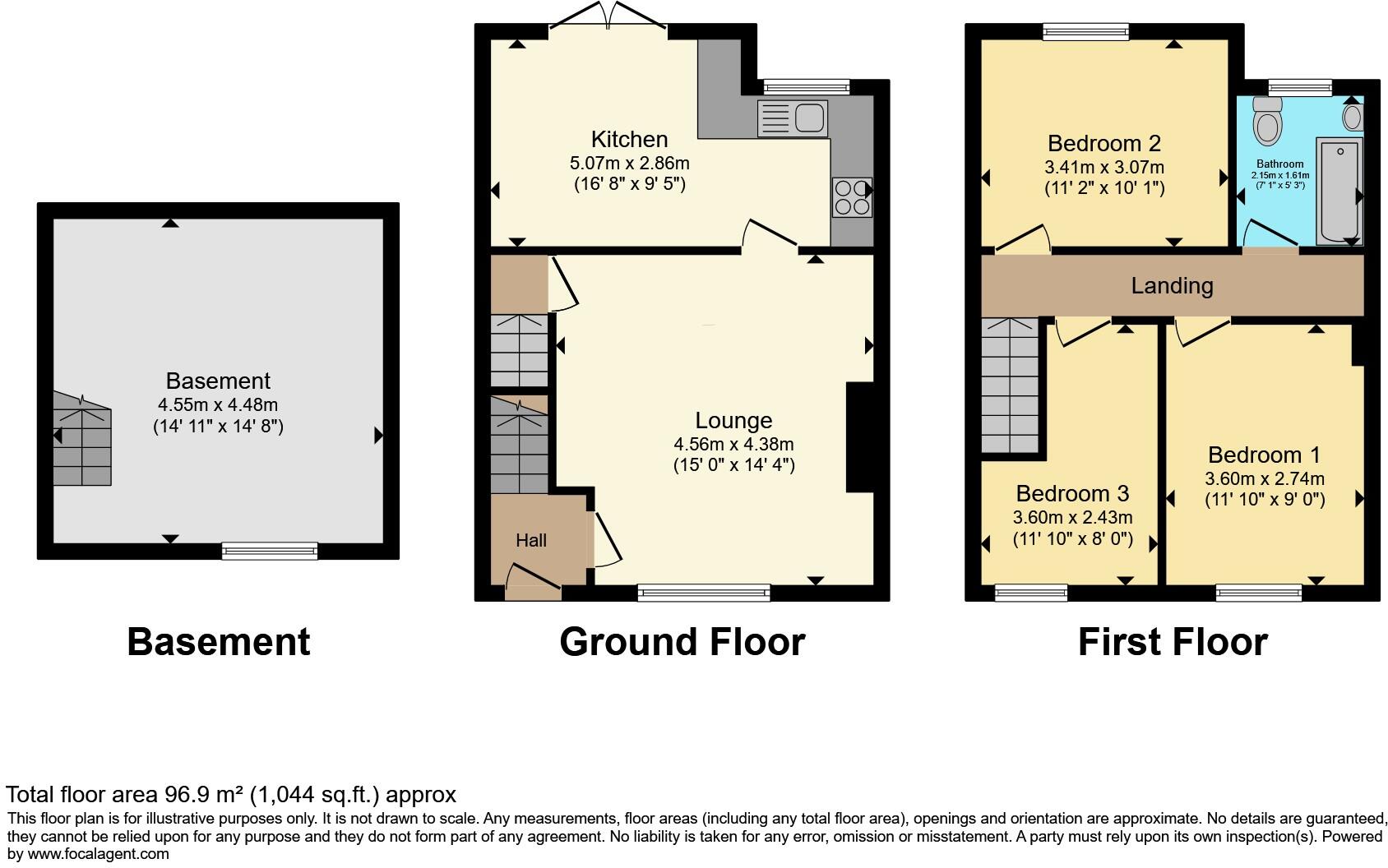 Bramston Street, Brighouse, HD6 floorplan