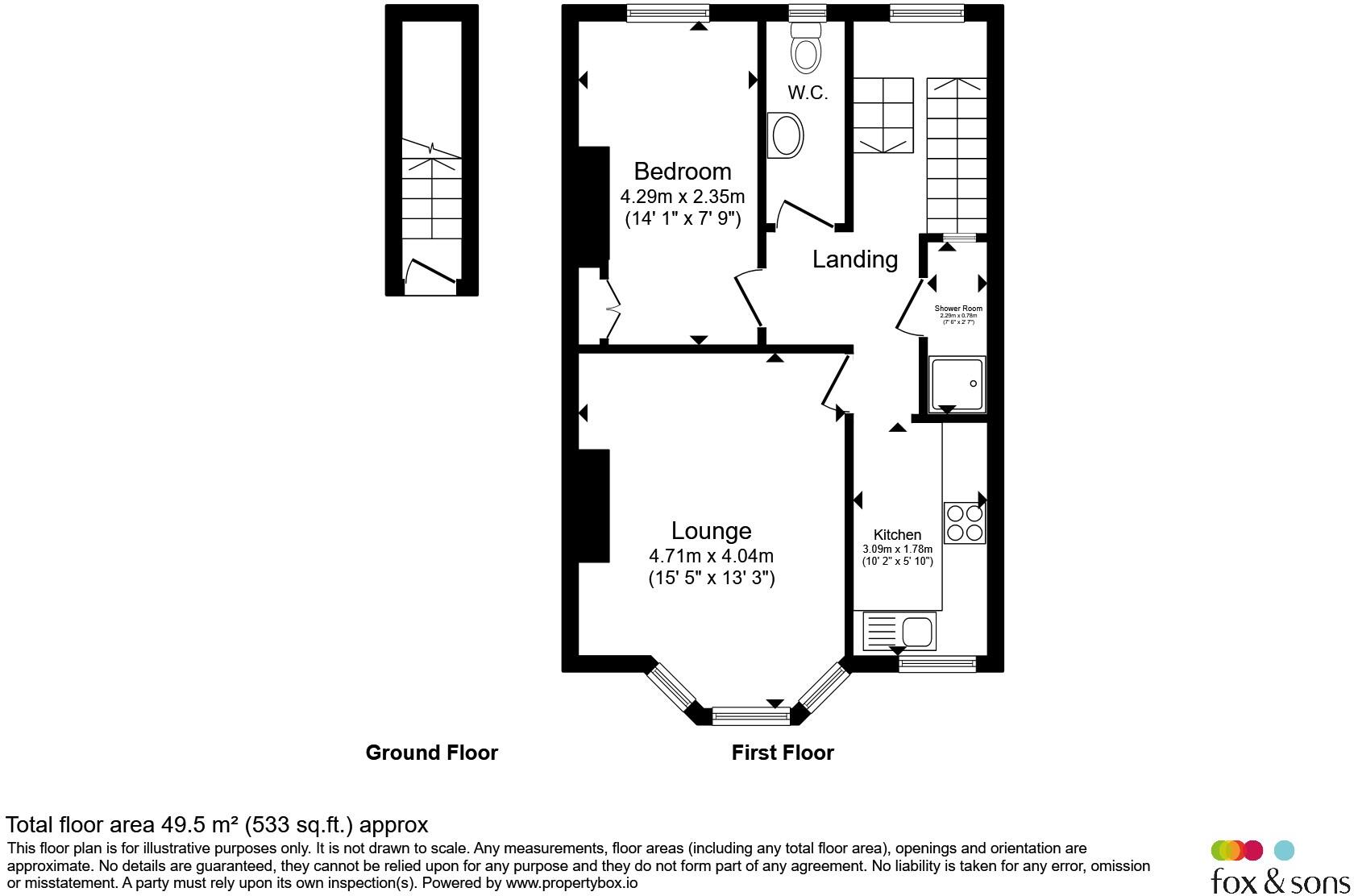 Queens Park Road, Brighton floorplan