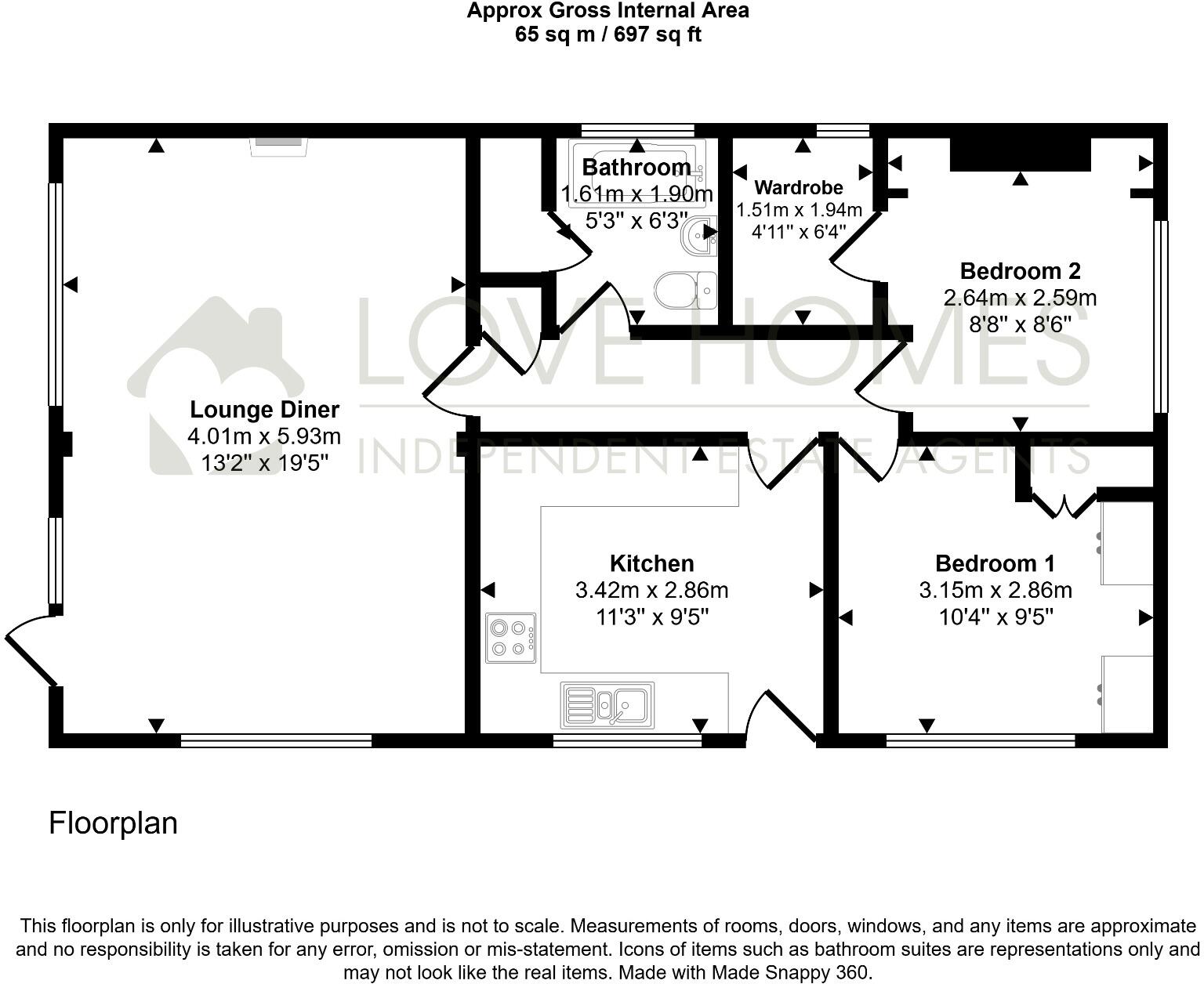 Lotus Drive, Carr Bridge Residential Park, Blackpool, Lancashire, FY4 5RN floorplan