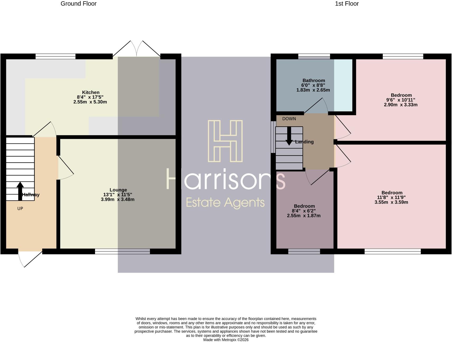 Ellesmere Road, Bolton, Lancashire, BL3 floorplan